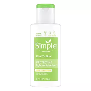 Simple Skincare Kind to Skin Protecting Light Moisturizer SPF 15
