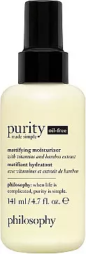 Philosophy Purity Made Simple Oil Free Mattifying Moisturizer