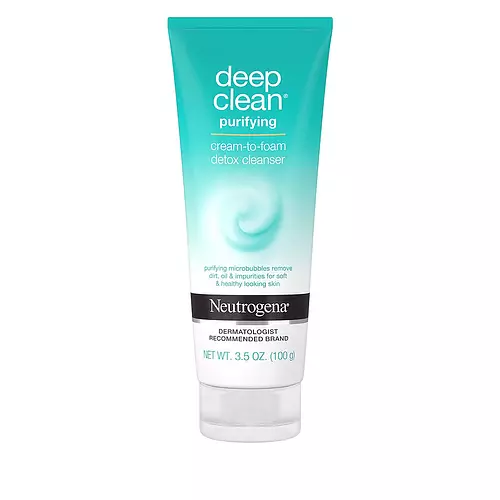 Neutrogena Deep Clean Purifying Cream-to-Foam Detox Cleanser