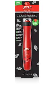 Yes To Tomatoes Detoxifying Charcoal Acne Roller Ball Spot Treatment