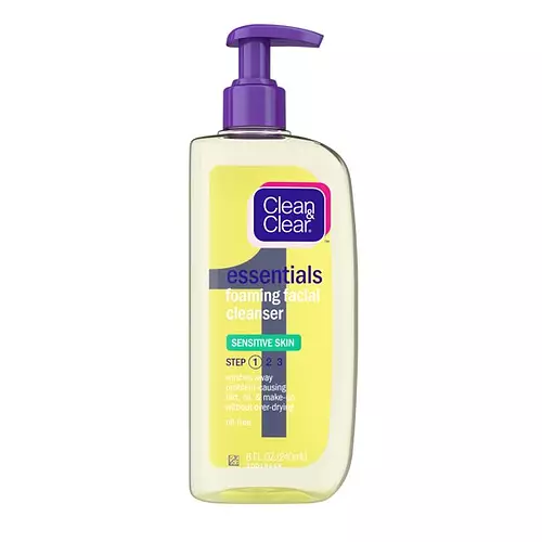Clean & Clear Essentials Foaming Face Wash for Sensitive Skin