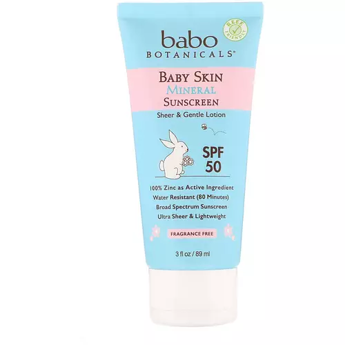 babo botanicals Baby Skin Mineral Sunscreen - SPF 50