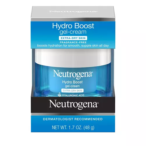 Neutrogena Hydro Boost Hyaluronic Acid Gel Face Moisturizer to hydrate and smooth extra-dry skin