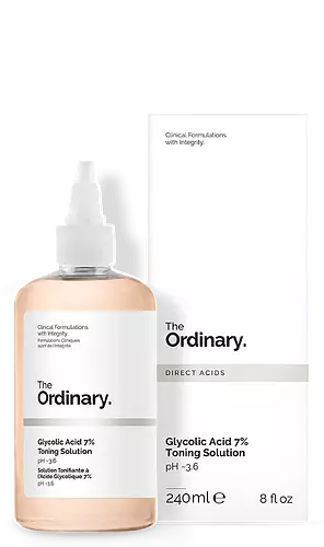 2 Pack) The Ordinary Glycolic Acid 7% Toning Solution 240ml 