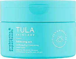 Tula Skincare Balancing Act Purifying Toner & pH Balancing Toner Pads