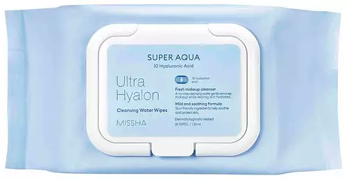 Missha Super Aqua Ultra Hyalron Cleansing Water Wipes