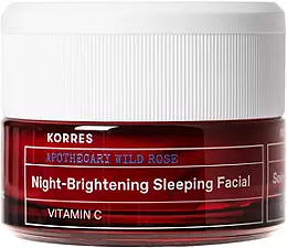 KORRES Apothecary Wild Rose Night-Brightening Sleeping Facial