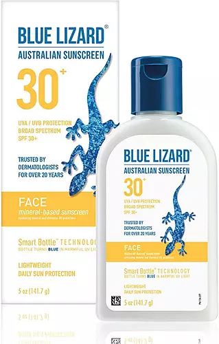 Blue Lizard Face Mineral-Based Sunscreen SPF 30+