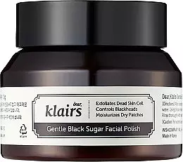 Dear, Klairs Gentle Black Sugar Facial Polish