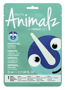Masque Bar Hydrating Pretty Animalz Narwhal Mask