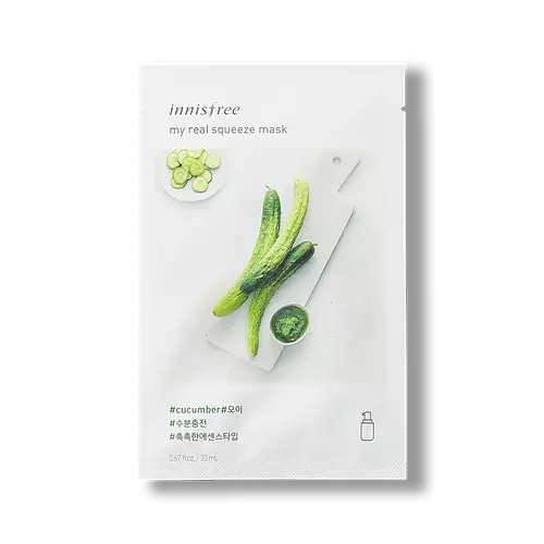 innisfree My Real Squeeze Mask [Cucumber Hydrate]