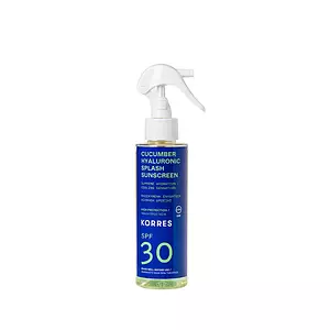 KORRES Cucumber & Hyaluronic SPF30 Splash Face & Body Sunscreen