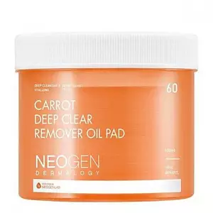 Neogen Dermalogy Carrot Deep Clear Remover Oil Pad