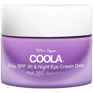 COOLA Full Spectrum 360 Day SPF 30 & Night Organic Eye Cream Duo