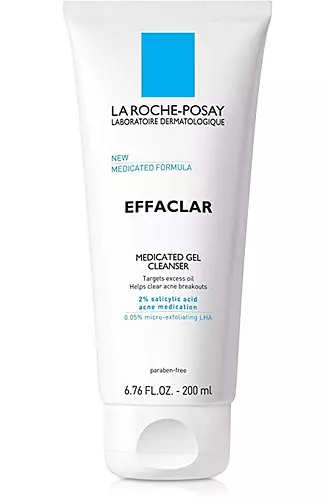 La Roche-Posay Effaclar Medicated Gel Face Cleanser for Acne Prone Skin