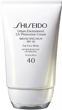 Shiseido Urban Environment UV Protection Cream Broad Spectrum SPF 40 For Face/Body