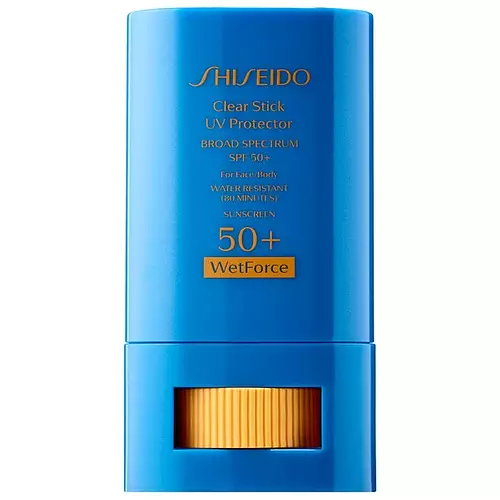 Shiseido Clear Stick UV Protector WetForce Broad Spectrum Sunscreen SPF 50+