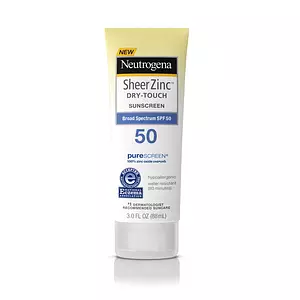 Neutrogena Sheer Zinc Sunscreen Face Lotion - SPF 50