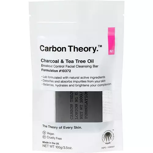 Carbon Theory Charcoal & Tea Tree Oil Cleansing Bar