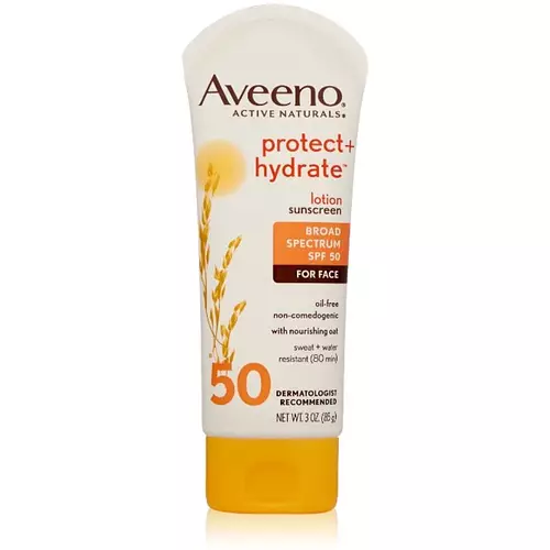 Aveeno Protect Hydrate Face Sunscreen Lotion With - SPF 50