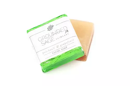 Grounded Sage Patchouli and Grapefruit Facial Soap
