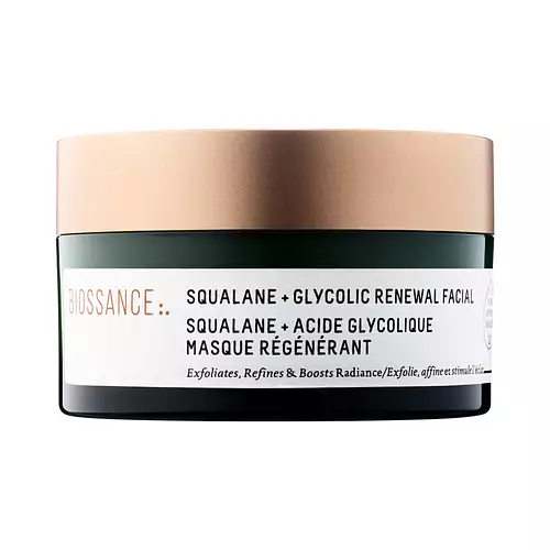 Biossance Squalane + Glycolic Renewal Mask