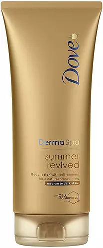 Dove DermaSpa Summer Revived Self Tanner Body Lotion Medium to Dark Skin