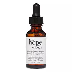 Philosophy when hope is not enough serum