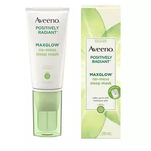Aveeno Positively Radiant MaxGlow No-Mess Hydrating Sleep Mask