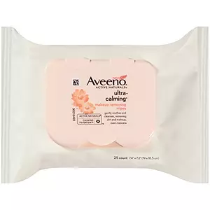 Aveeno Ultra-Calming Cleansing Makeup Removing Wipes