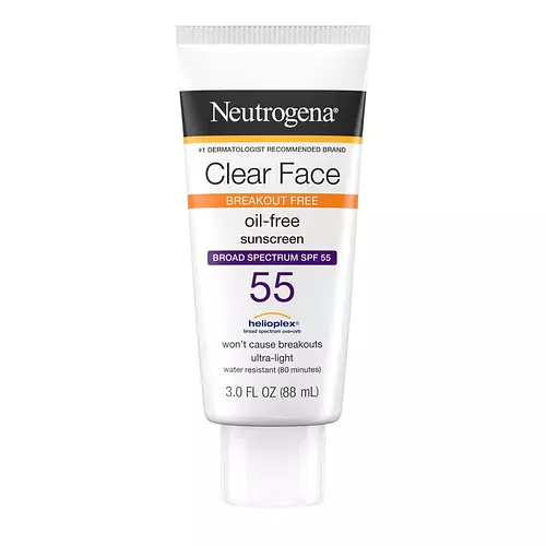 Neutrogena Clear Face Sunscreen Lotion - SPF 55