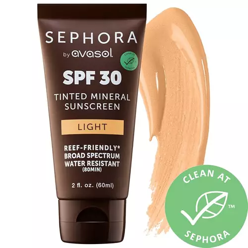 Sephora Collection Sephora Collection X Avasol Tinted Mineral Sunscreen SPF 30 Light