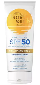 bondi sands Fragrance Free Sunscreen Daily Face Lotion SPF 50+