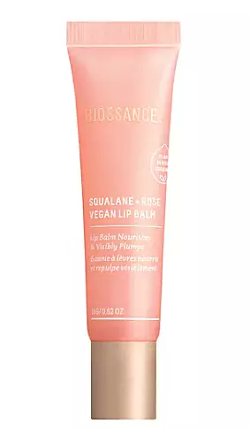 Biossance Squalane + Rose Vegan Lip Balm