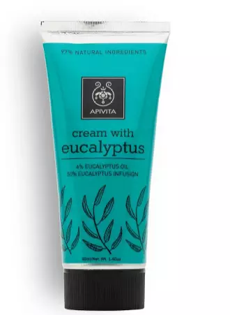 Apivita Natural Cosmetics Cream With Eucalyptus