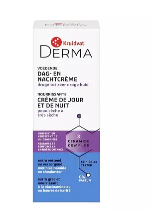 Kruidvat Derma Dry Skin Day And Night Cream