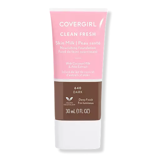 Covergirl Clean Fresh Skin Milk Foundation 640 Dark