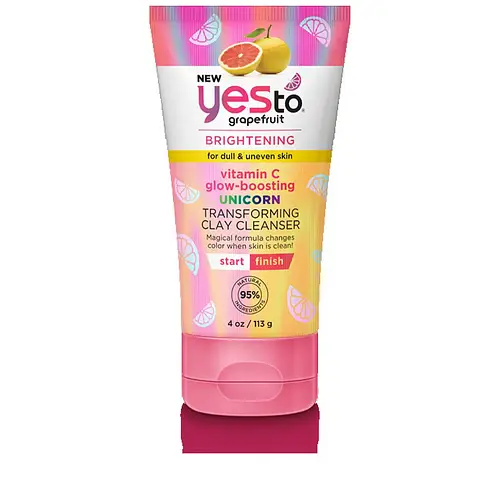 Yes To Grapefruit Vitamin C Glow-Boosting Unicorn Transforming Clay Cleanser