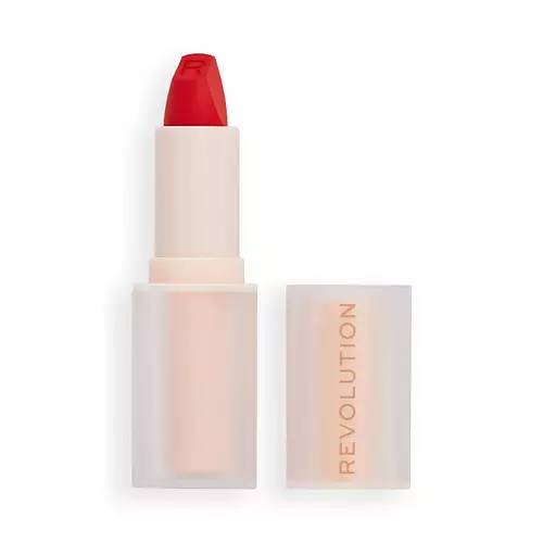Revolution Beauty Lip Allure Soft Satin Lipstick Vibe Red