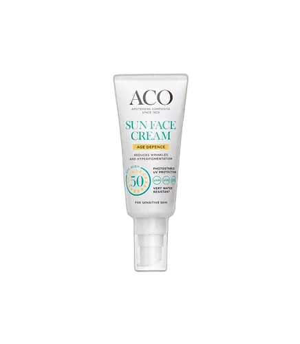 ACO Sun Face Cream Age Defense SPF 50