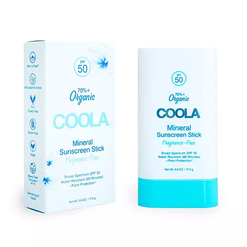 COOLA Mineral Organic Sunscreen Stick SPF 50