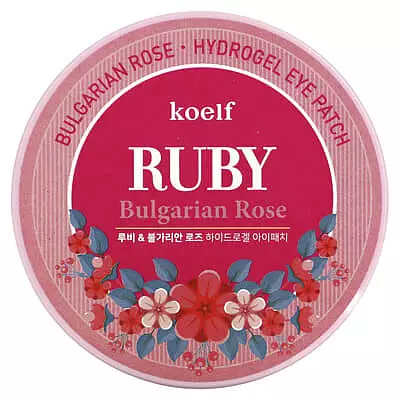 Petitfee & Koelf Hydrogel Eye Patch Ruby Bulgarian Rose