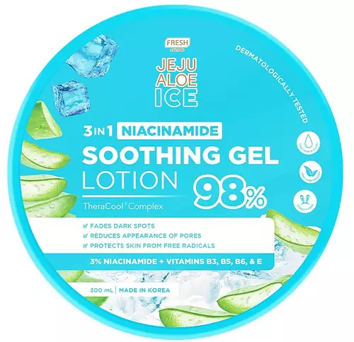 Fresh Skinlab Jeju Aloe Ice 3 In 1 Niacinamide Soothing Gel Lotion