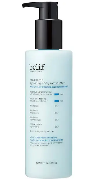 Belif Aqua Bomb Hydrating Body Moisturizer