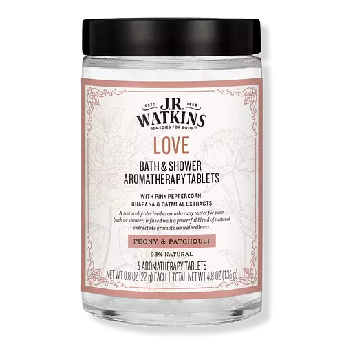 J.R. Watkins LOVE Bath & Shower Aromatherapy Tablets