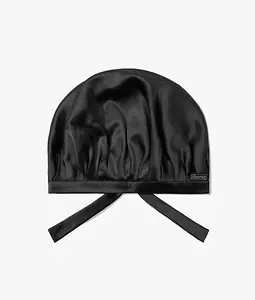 LILYSILK Silk Sleeping Cap Concise Style - Black