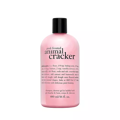 Philosophy 3-in-1 Bath & Shower Gel Pink Frosted Animal Cracker