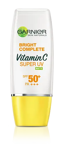 Garnier Bright Complete Super UV Matte Brightening Sunscreen SPF50+ PA+++