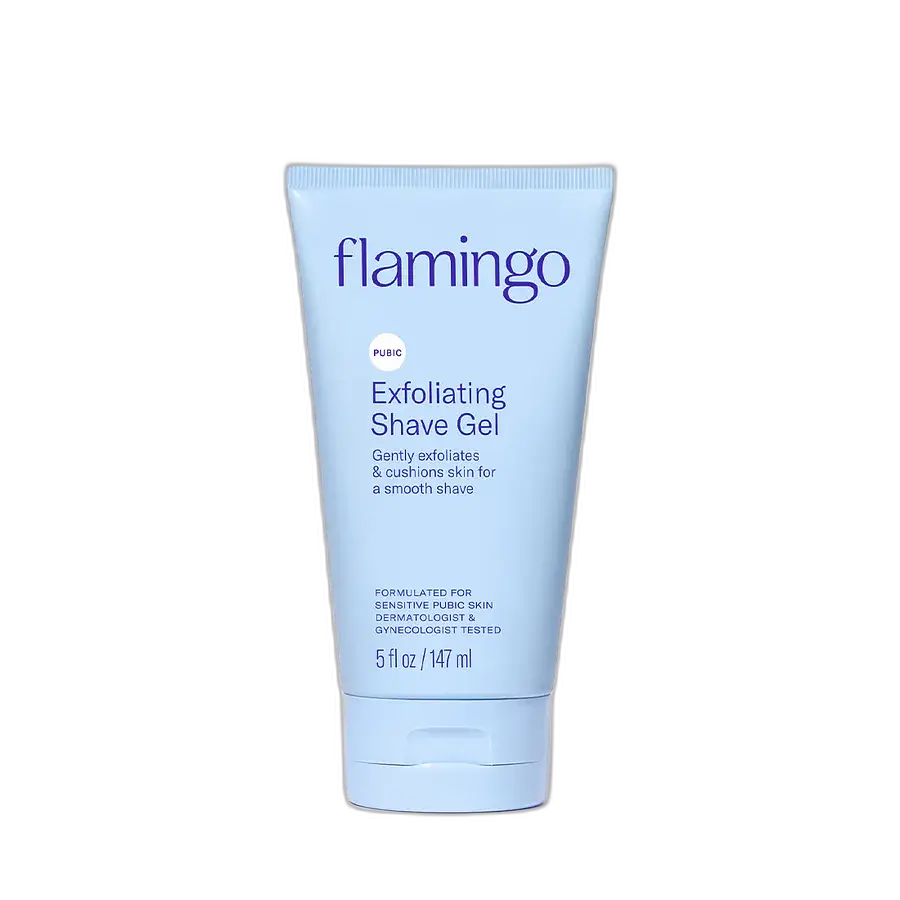 Flamingo Pubic Exfoliating Shave Gel (Ingredients Explained)