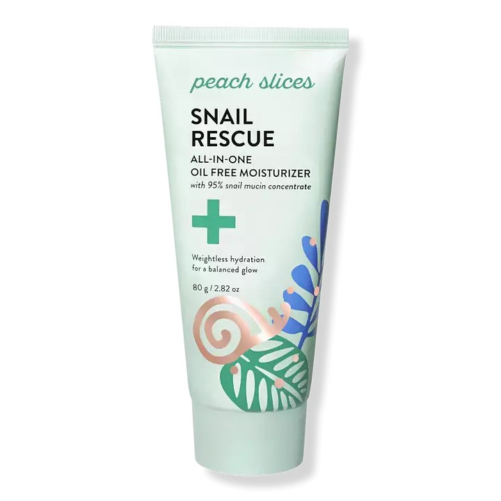 Peach Slices Snail Rescue All-In-One Oil Free Moisturizer